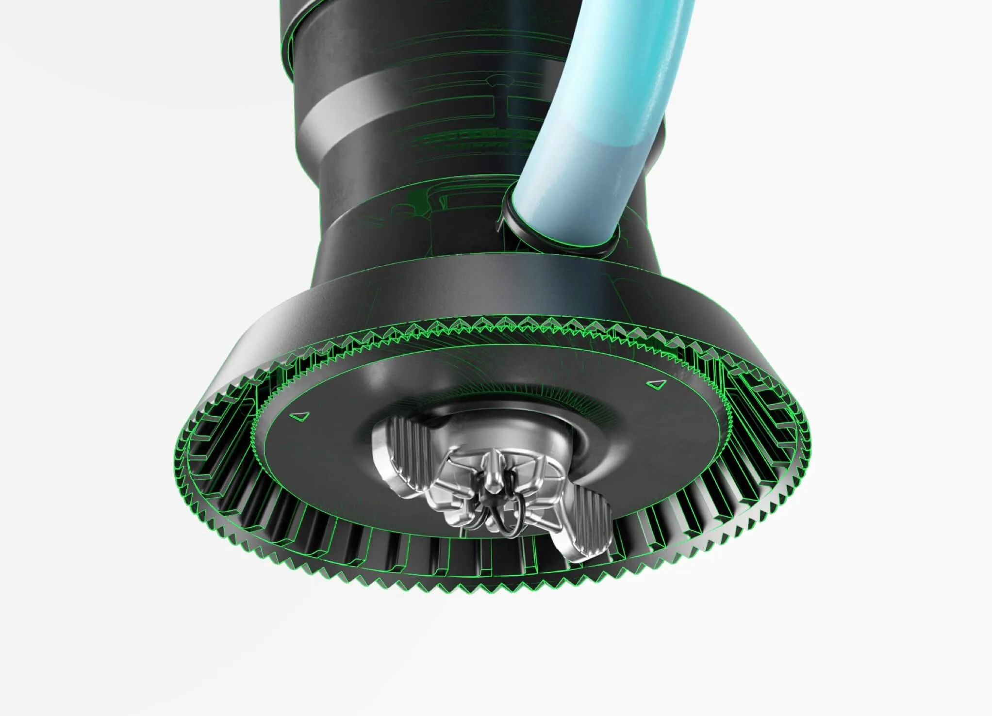 Bicos centrífugos de dupla atomização