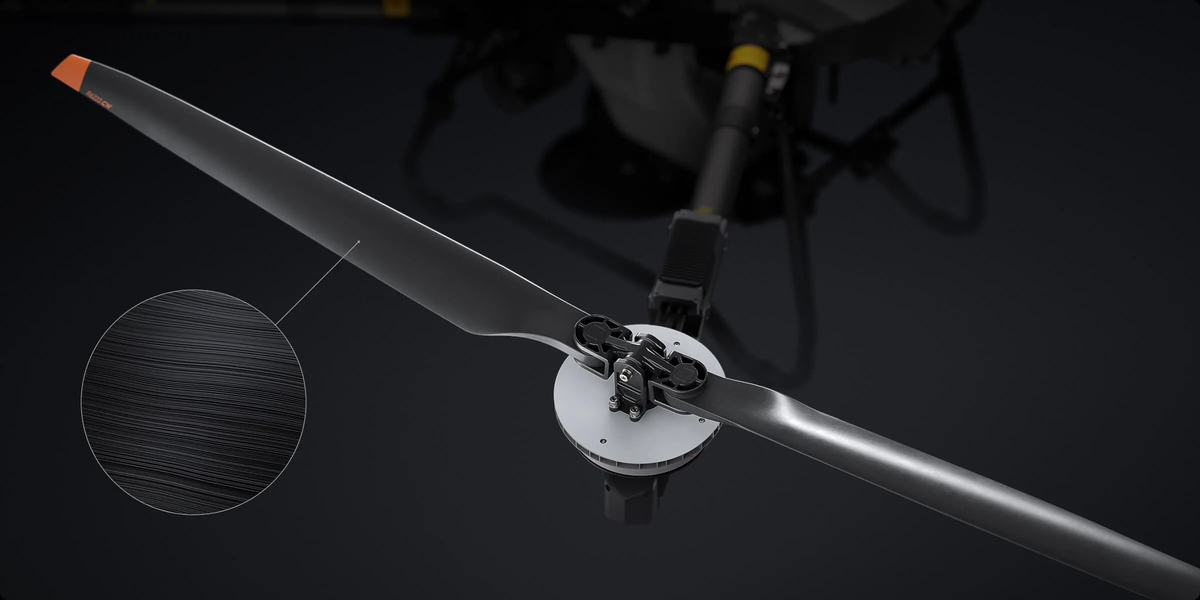 Hélices de fibra de carbono do DJI Agras T70P