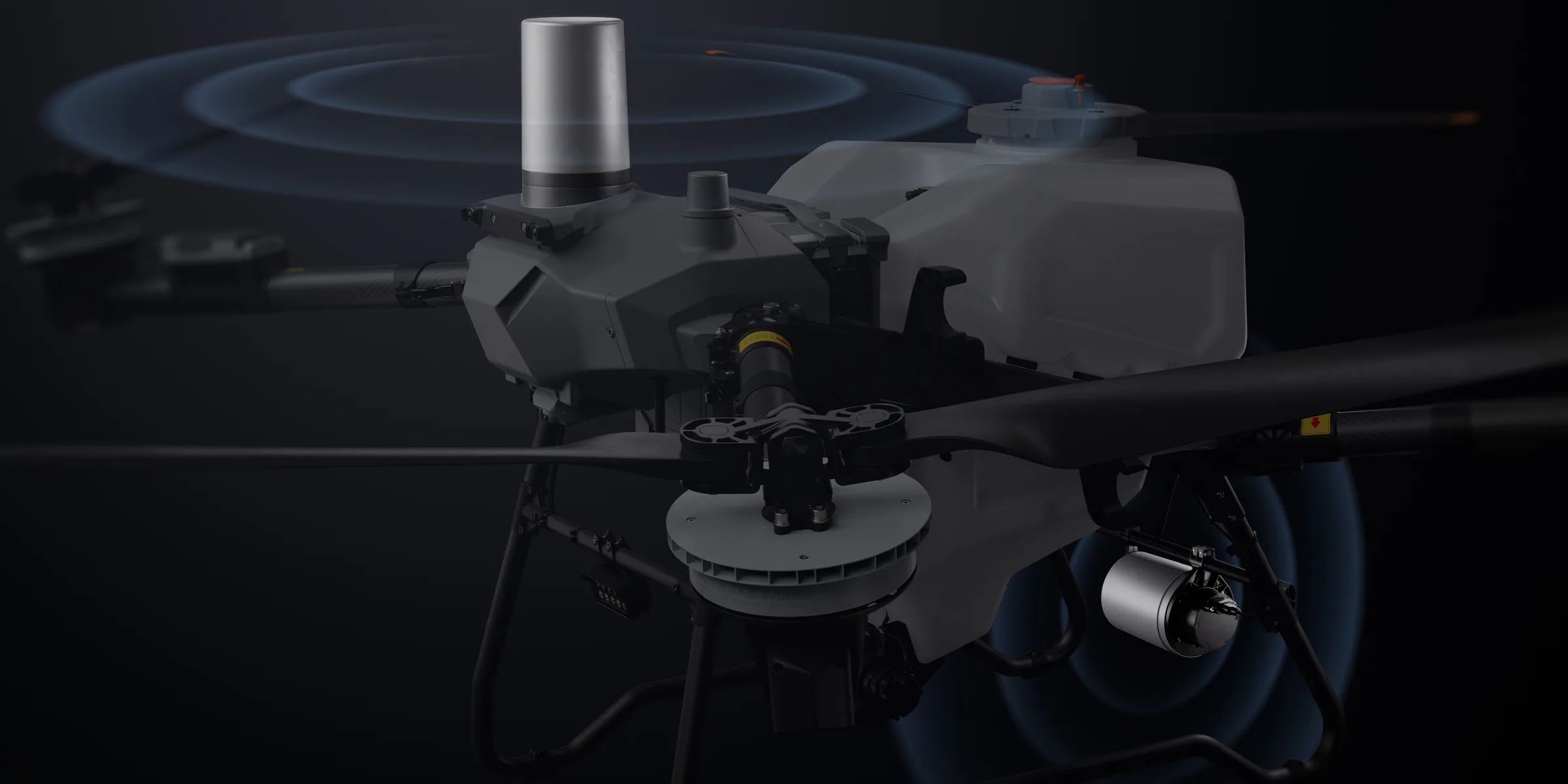 Radar de ondas milimétricas do DJI Agras T70P